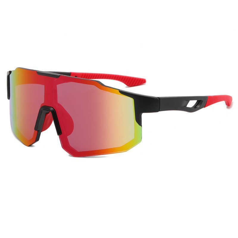 Outdoor Large Frame Cycling Glasses Skiing Mountaineering Colorful Sports Sunglasses Windproof Goggles Uv Protection Sunglasses H251015