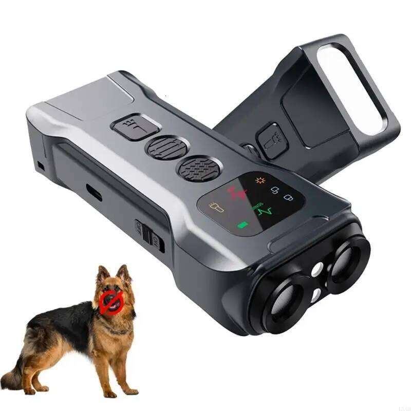 LXAA Effective Bark Control Portable Training Ultrasonic Dog Behavior Correction Device