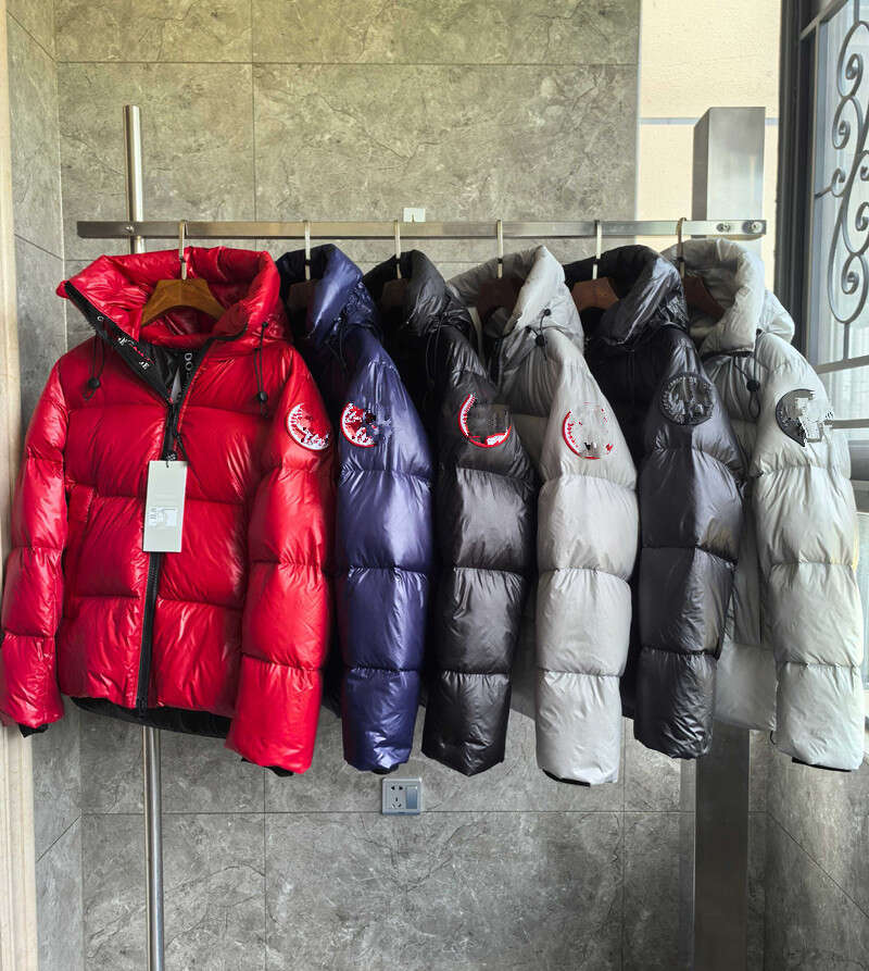 Designer canada Jackets Men Down goosse Coat High Quality Real Big Wolf Fur Women Wyndham Overcoat Clothing Fashion coat Winter crofton puffer Jacket Outerwear Park