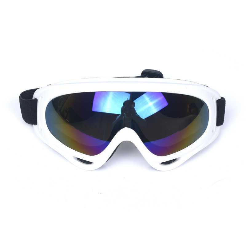 X400 White Childrens Ski Goggles Motorcycle Goggles Skiing Glasses Labor Protection Glasses for Men and Women H251015