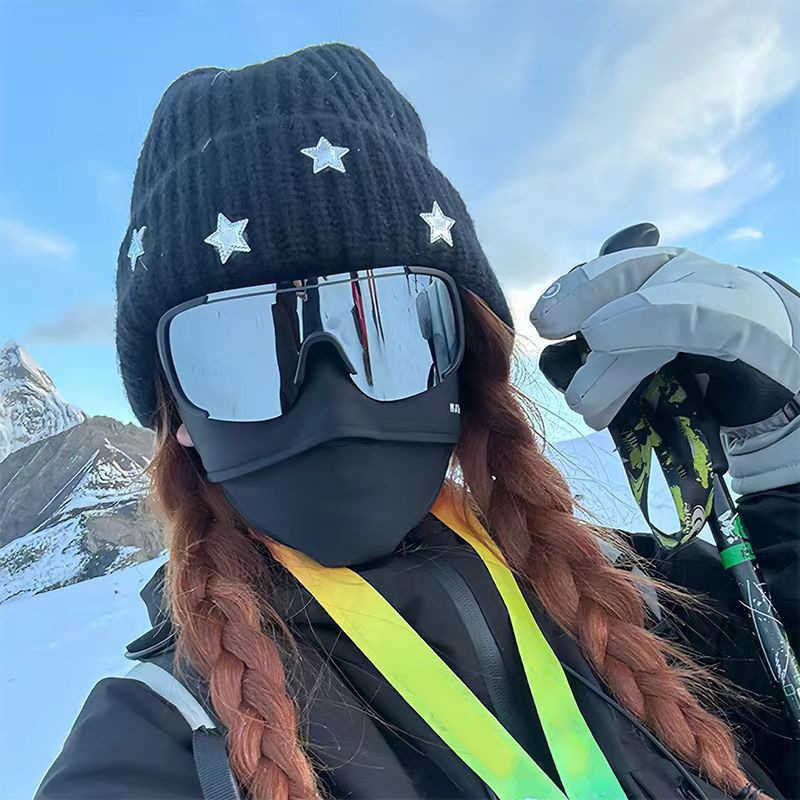 New Outdoor Cycling Sunglasses Windproof Goggles Mountaineering Ski Goggles Onepiece Sports Glasses H251015