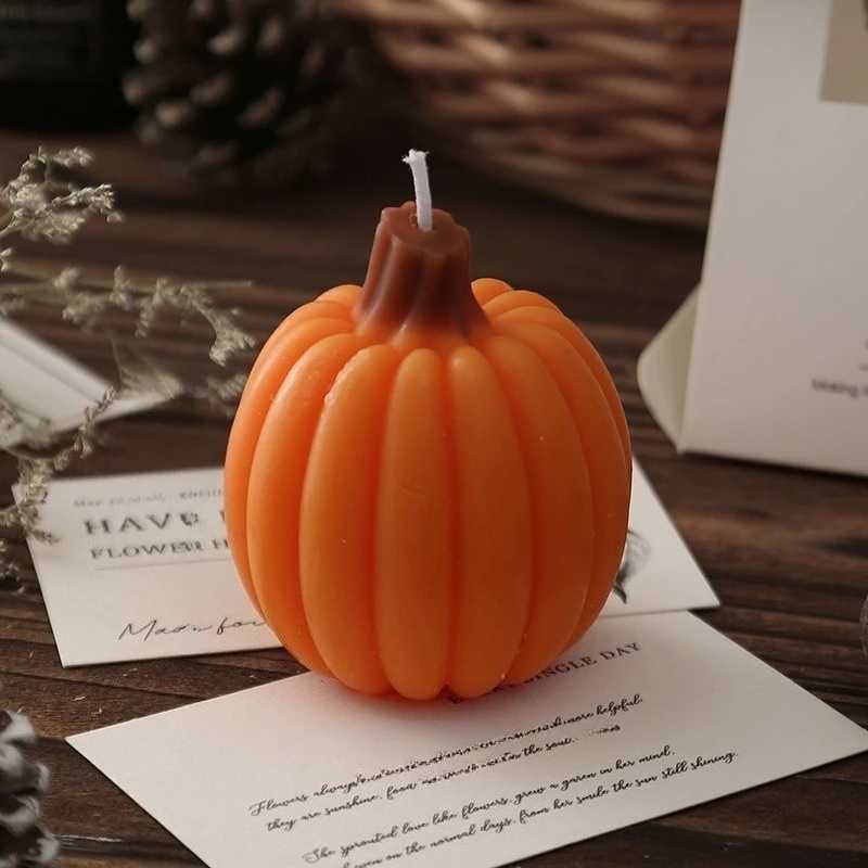 Halloween Candles Pumpkin Shaped Fragrance Atmosphere Simulation Advanced Aroma C251015