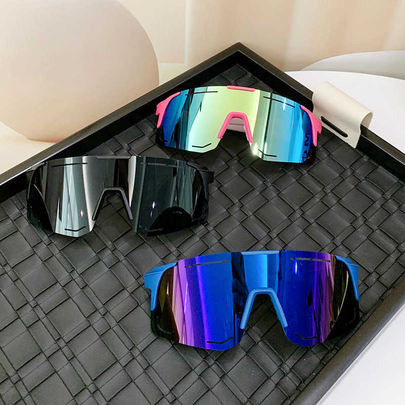 New Colorful Cycling Mountaineering Sports Sunglasses Cycling Goggles Ski Goggles Driving Uv Protection Sunglasses H251015