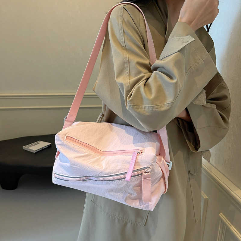 Same Style Sports Bag Fashion Versatile Multifunctional Crossbody Bag Outdoor Casual Backpack Double Shoulder Bag H251015