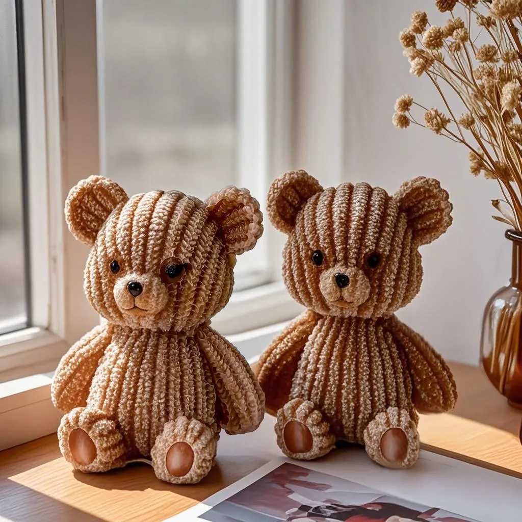 DIY Mini Bears Silicone Mold Aroma Candle Resin Ornament Mould Handmade Candy Chocolate Making Baking Molds C251015