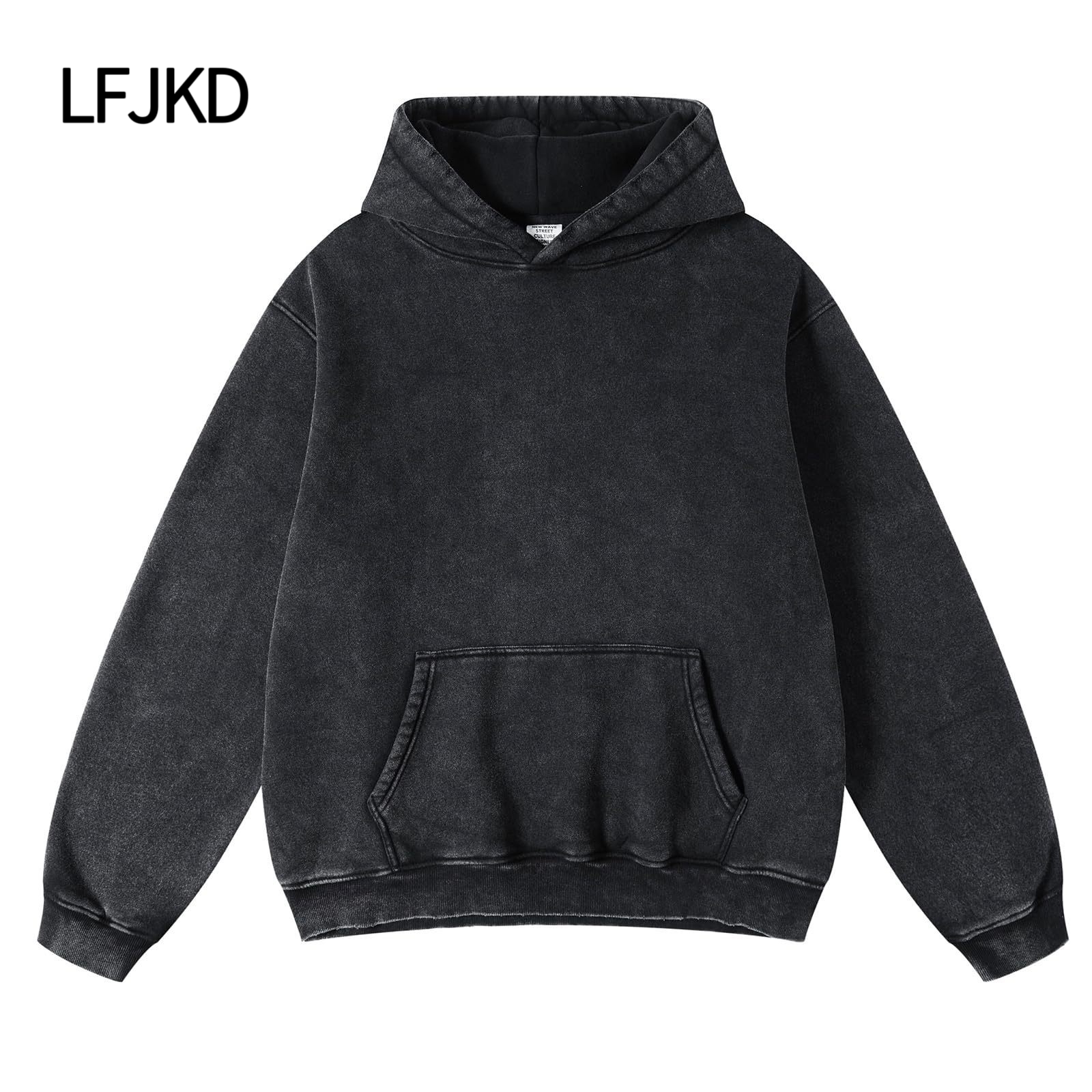 K2307 Premium Fleece-Lined Long Sleeve T-Shirt, 300g Heavyweight Fabric for Unmatched Comfort