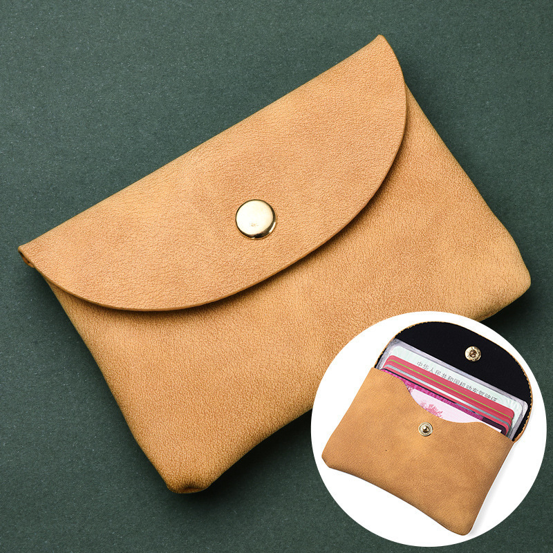 Coin Purse for Women Card Holder Soft Leather Small Bag Coin Bag for Men Mini Wallet Key Bag Earphone Storage Bag 250918