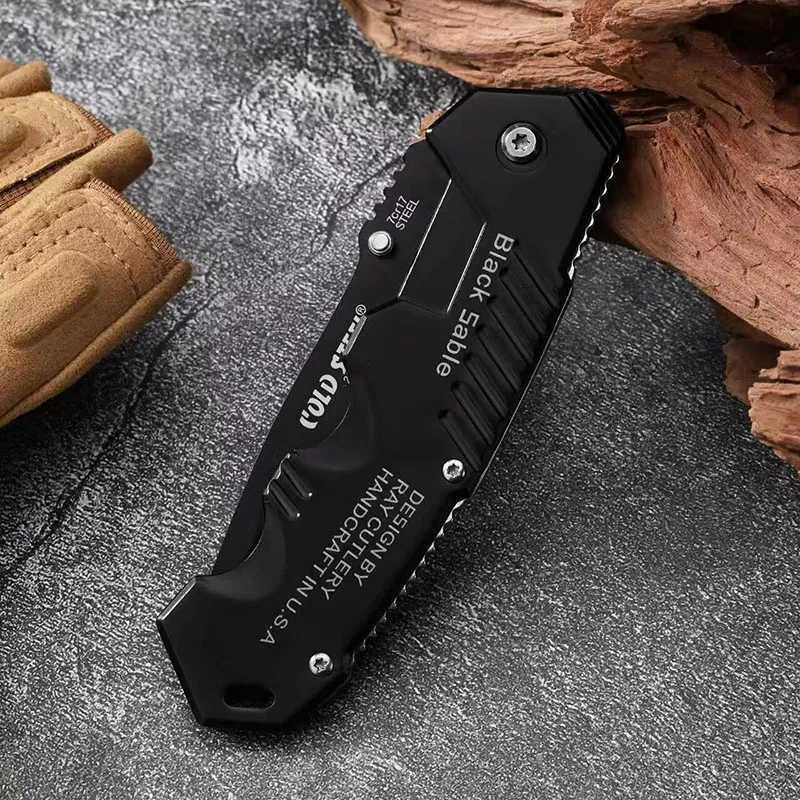 Stainless Steel Outdoor Mini Folding Knife High Hardness Defensive Folding Knife Multipurpose Camping Survival Knife H251015