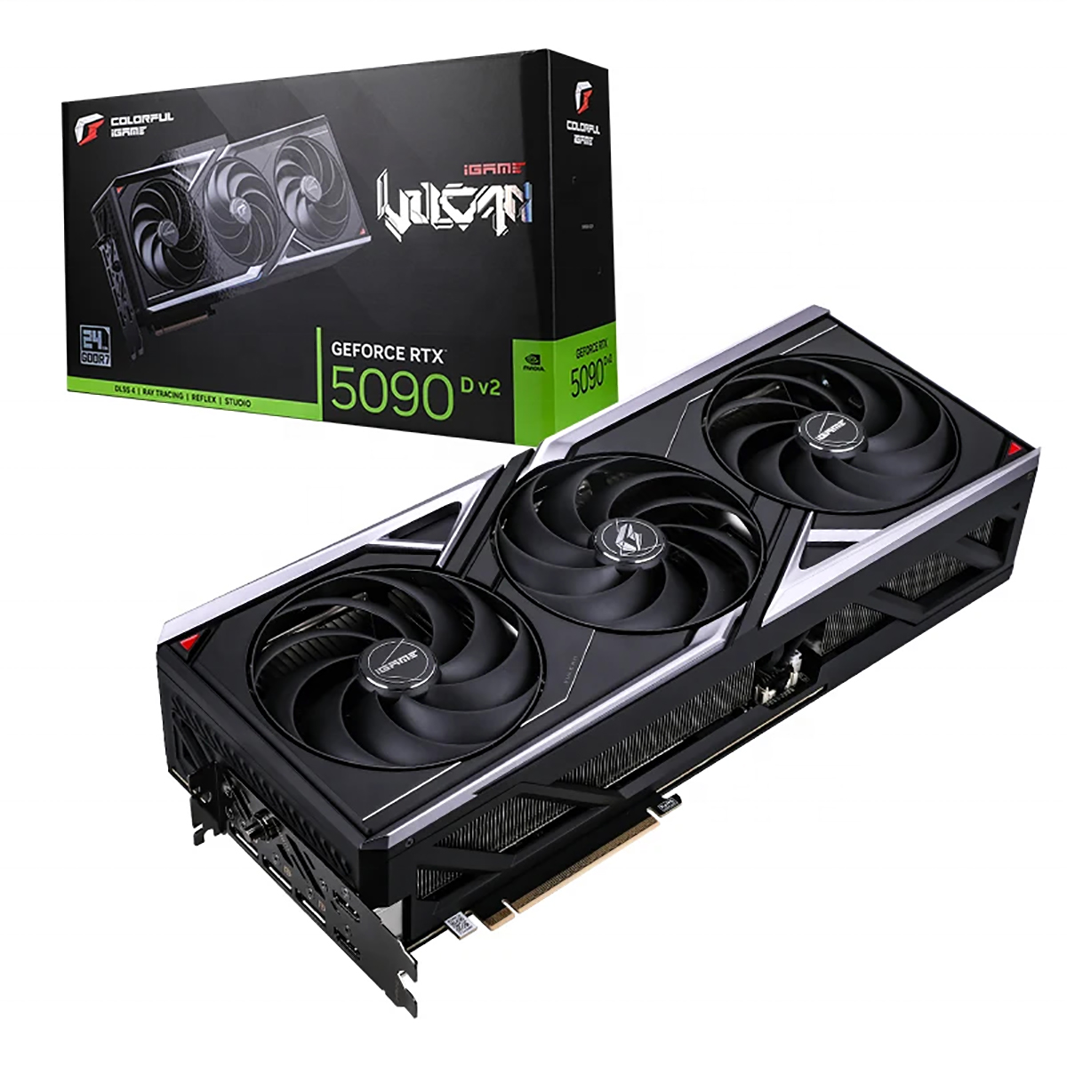 COLORFUL iGame RTX 5090 D v2 Vulcan OC 24GB PCIE 5.0 GPU RTX 5090 Colorful Video Card