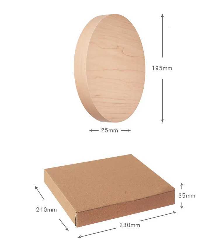 LED Digital Wooden Wall Clock Temperature Date Time Display Wall Mounted AlARM Clock USB Charging Simple Clock C251015