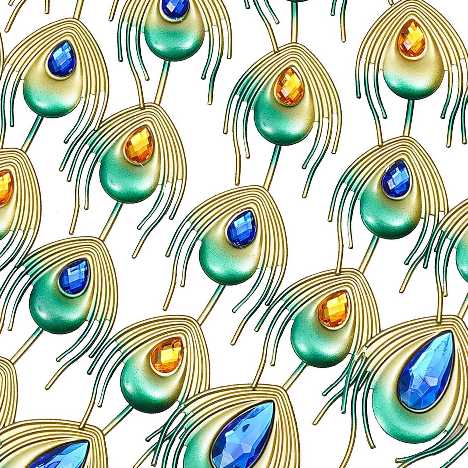 3D European Style Peacock Hanging Clock Wallmounted Wall Clock Modern Decorative Wall Clock for Office Home Indoor 70 65cm C251015