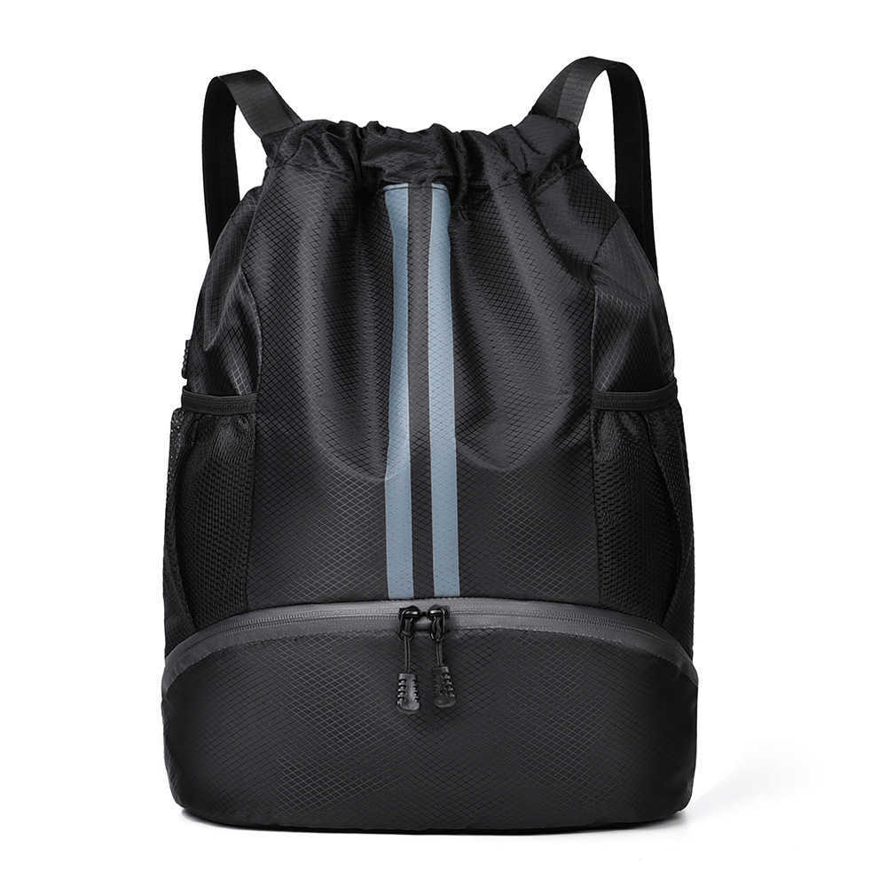Tennis Backpack Dry Wet Separation Basketball Bag Shoe Compartment Storage Bag Wearresistant Tennis Bag Sports Backpack H251015