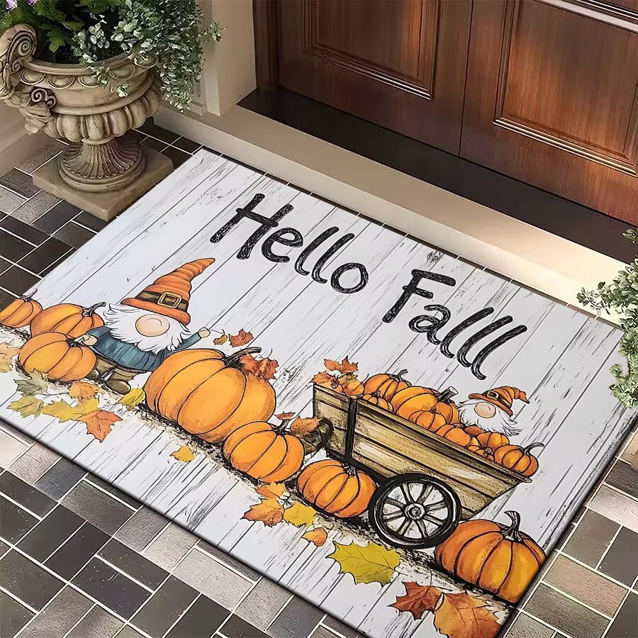 Bath Mat, Bathroom Rugs Non Slip Washable Thin Absorbent Quick Dry Bath Mat Fits Under Door Bathroom Floor Mat Perfect for Bath 202510001