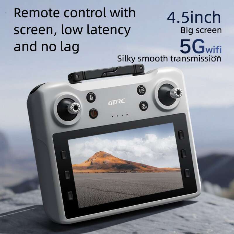 4DRC with Screen V34 GPS Return Brushless Motor Professional Aerial Photography HD Drone Boy Remote Control Aircraft