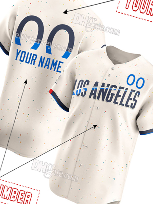 Personalized Custom 2025 Jersey Shohei Ohtani Max Muncy Enrique Hernandez Freddie Freeman Mookie Betts Will Smith Yoshinobu Yamamoto Roki Sasaki Men