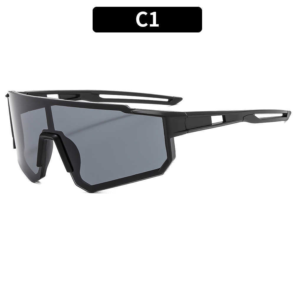 Fashionable and Personalized Outdoor Sports Cycling Goggles Day and Night Goggles Trendy Sunglasses Cool Sun Protection Sunglasses H251015