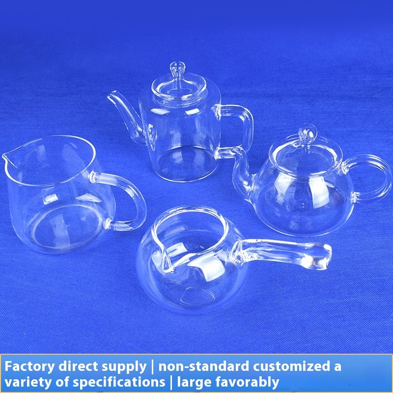 Wholesale custom quartz teapots, quartz test tubes, quartz beakers, quartz tubes, optical lenses, and chemical instruments for laboratories