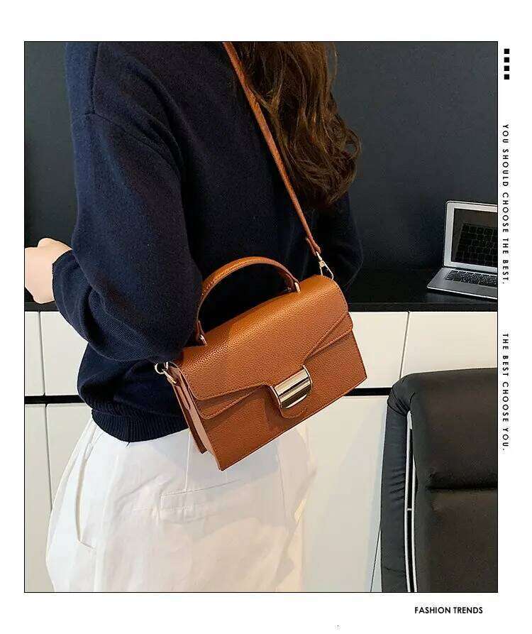 Luxury Bag Famous Designer Leather Women S Shoulder Bag High End Brand Fashionable Elegant Crossbody Stylish Hardware Daily