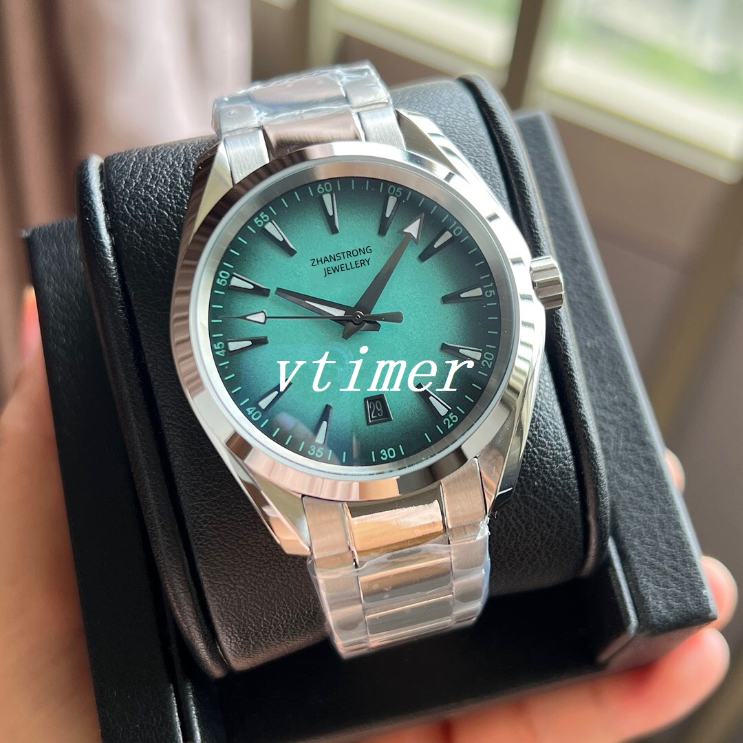 Mens Watches Fashion Designer Automatic Mechanical Watches Rubber Stainless Steel Strap 150M Man Wristwatches Horse Sports Male Wristwatch