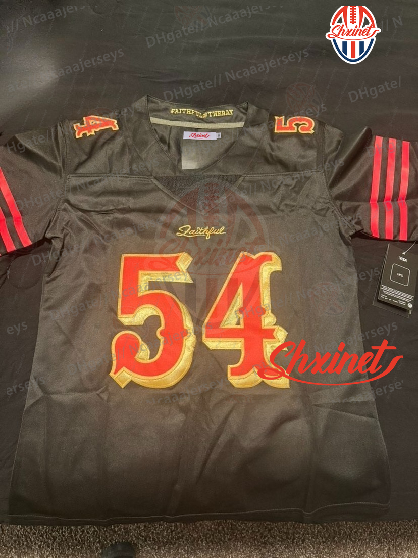 Customized Football 2025 Rivalries Jersey Brock Purdy George Kittle Fred Warner Christian McCaffrey Mac Jones Deommodore Lenoir