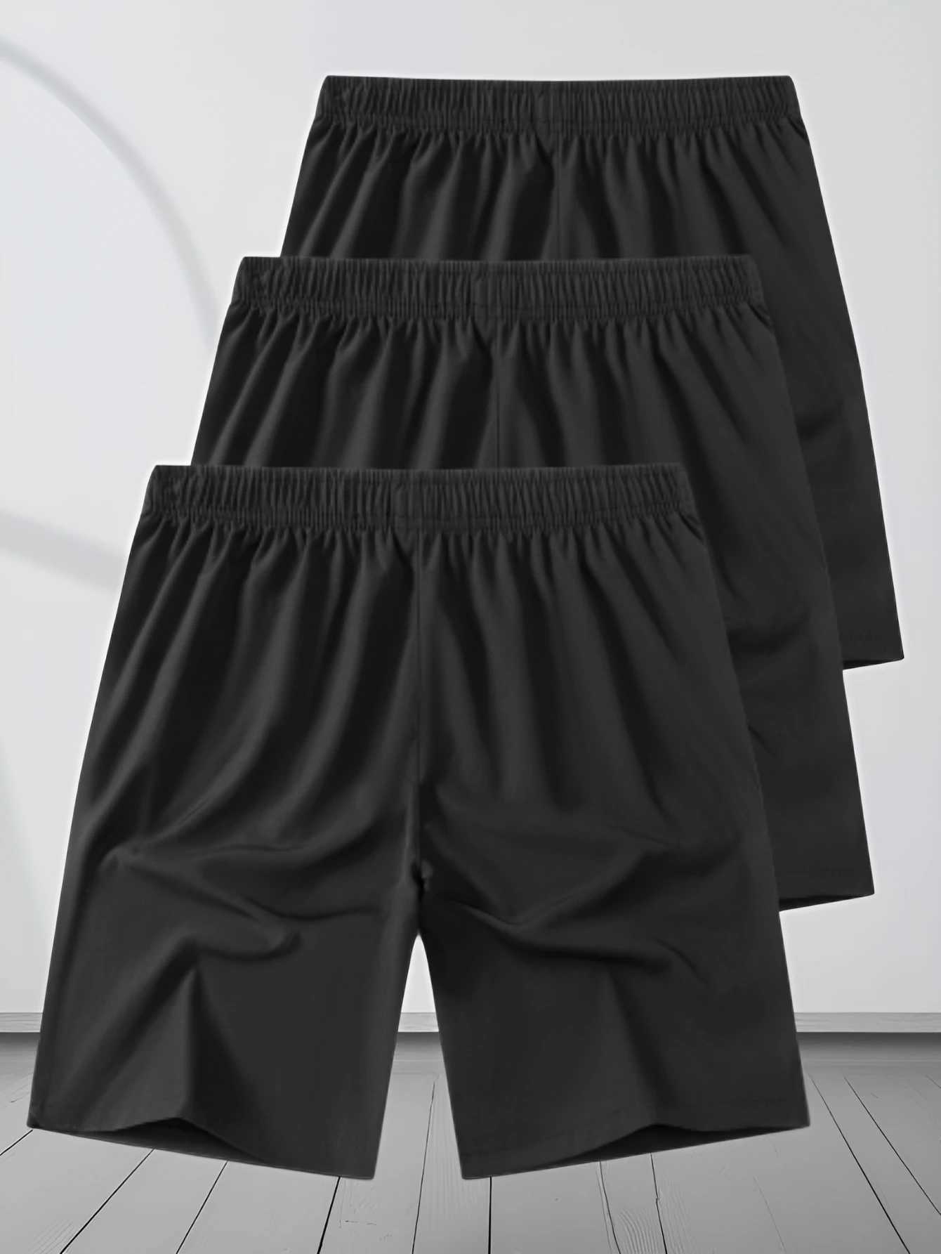 3pcs Casual Shorts Mens Running Sports Shorts Gym Shorts for Men Fitness Basketbal Sportswear Beach Short Pants Jogging SweatpaT251015