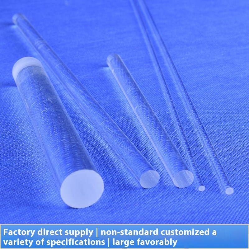 Quartz rod Quartz Glass Instrument Customized Thickness High Temperature Sight Glass Quartz Observation Window Fused Quartz Glass Plate