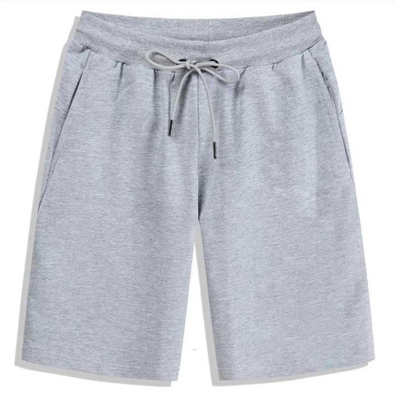 Summer Solid Mens Shorts Elastic Drawstring Shorts Joggers Loose Fitness Breathable Sports 5 piece Cotton Outfit Casual PantsT251015