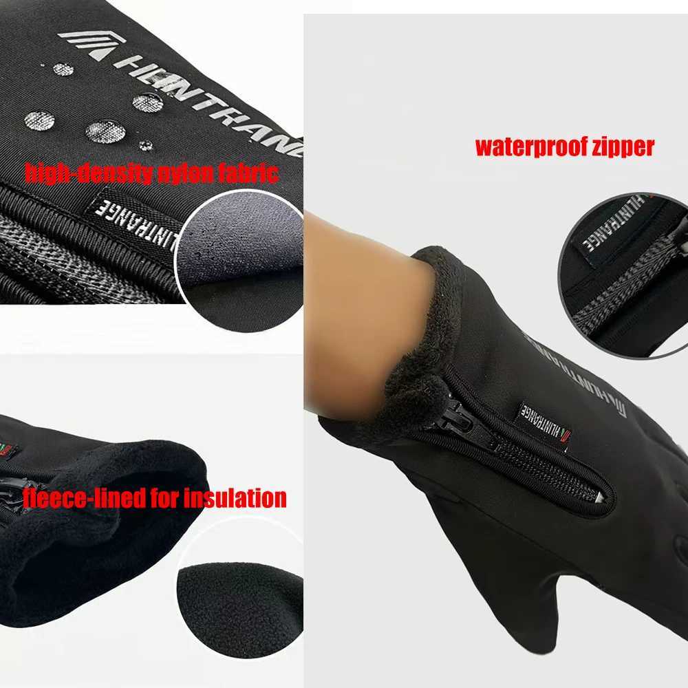 USB Electric heated Gloves men women Winter Outdoor Sports Skiing Warm Gloves Waterproof Nonslip Cycling Gloves Touch Screen C251015