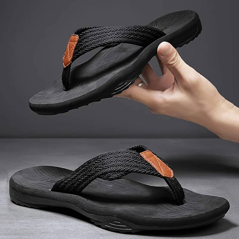 Pmoiste Men Flip Flops EVA Slipon Beach Comfortable er House Slippers High Quality Summer Outdoor Non Slip 251008