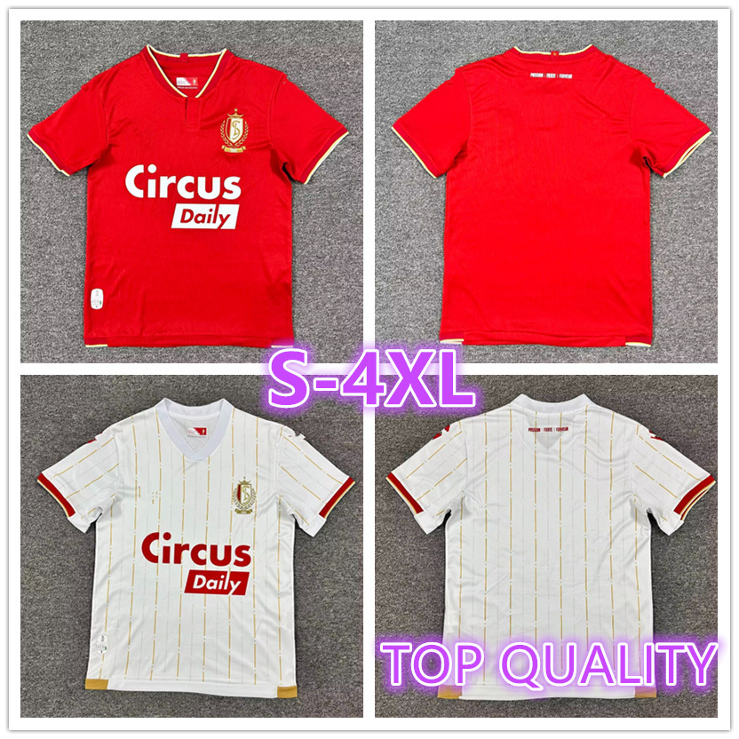 25 26 Standard Liege soccer jersey Djukanovic BULAT SOTIRIS PRICE BATES FOSSEY NGOY 2025 2026 football shirt