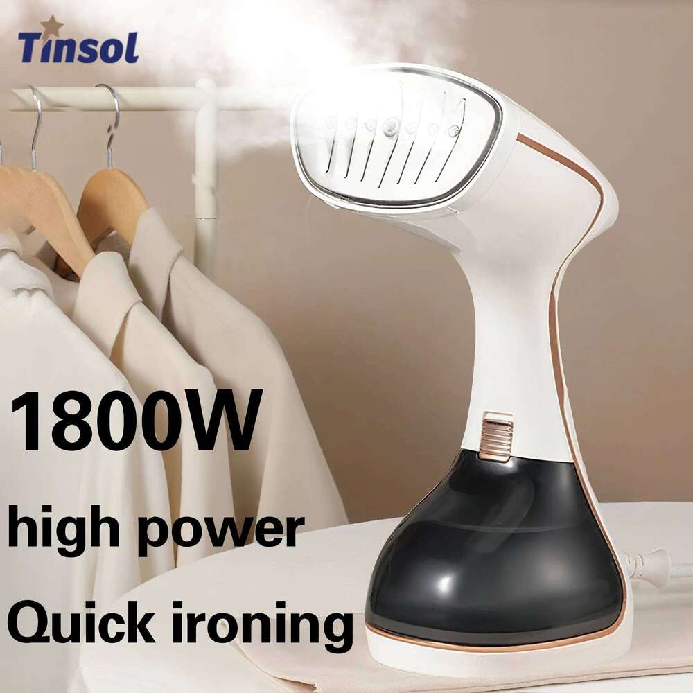 1800W Handheld Steam Hanging Iron Touch Screen Control 15 Seconds Fast Preheat 320Ml Portable Home Small Fabric Clothes Steamer