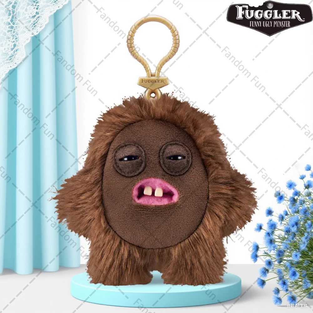 Fuggler 5th Pendant Keyrings Plushies Original New Funny Ugly Monster Lord Long Ears Rabbit 1214cm Keychain Stuffed Toy GiftXJ251015