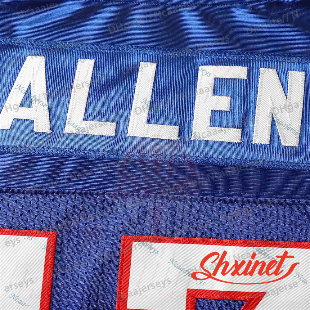 Custom Josh Allen Keon Coleman Dalton Kincaid Football Jersey Gabriel Davis Von Miller Dion Dawkins Dawson Knox Bruce Smith Joe Andreessen