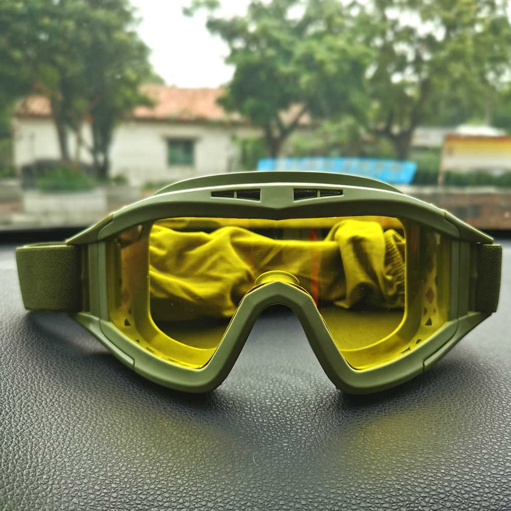 Thickened Goggles Locust Tactical Glasses Special Jungle Goggles Real Labor Protection Sports Equipment H251015