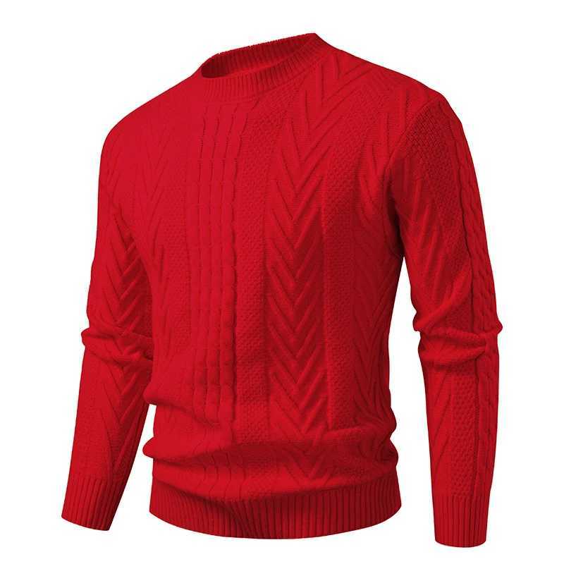 Autumn Winter Mens Fashion Knit Sweater Unisex ONeck Knitted Pullovers Youthful Vitality Slim Fit Korean Style Casual Sweaters J251015