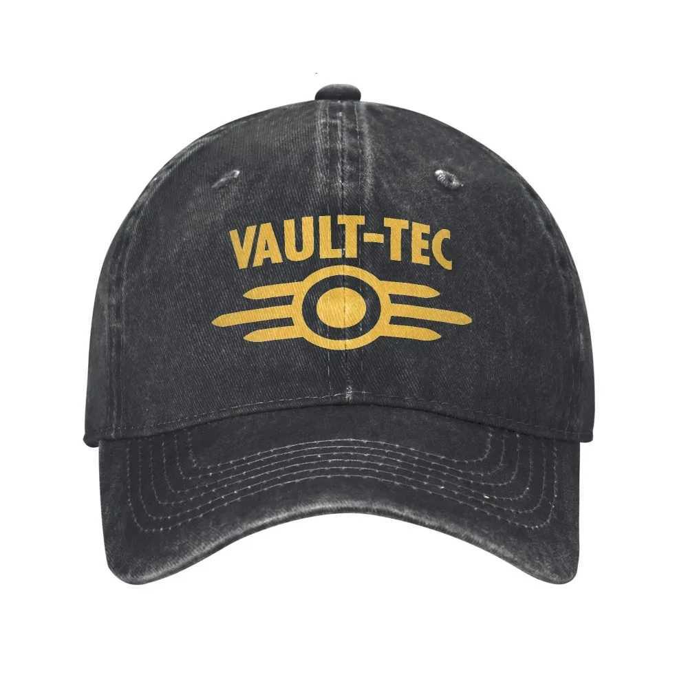 Vault Tec Fallouted Game Sun Baseball Cap UnisexTeens Design Hip Hop Hat Summer Trendy Tennis Skate Hot Sale Baseball Caps D251015