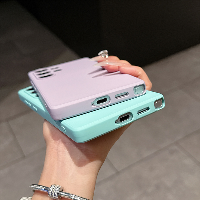 Magic Cube Liquid Silicone Case for Samsung S25 Ultra S24 Ultra S23 Ultra S22 Ultra S21 FE S20 PLUS C55