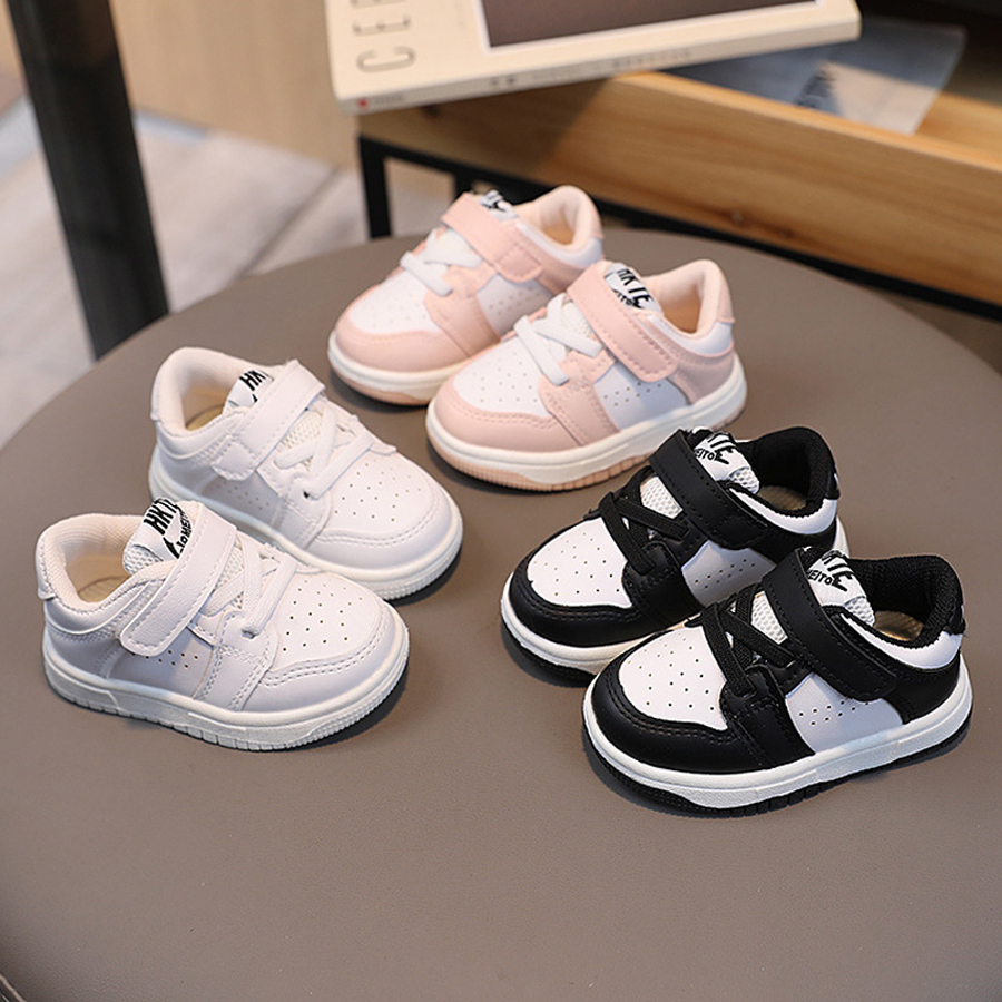 Design Toddler Shoes for Infant Baby Kids Sports Trainers Cribs First Walkers Umshop Boy Girl Board Shoes Size 16 - 26 U01037