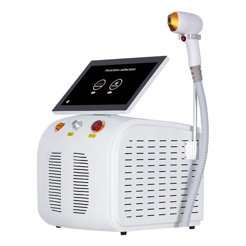 Picoseconds And 808nm Diode Hair Removal Machine 2 ln 1 Permanent Painless Epilator Tattoo Removal Machine