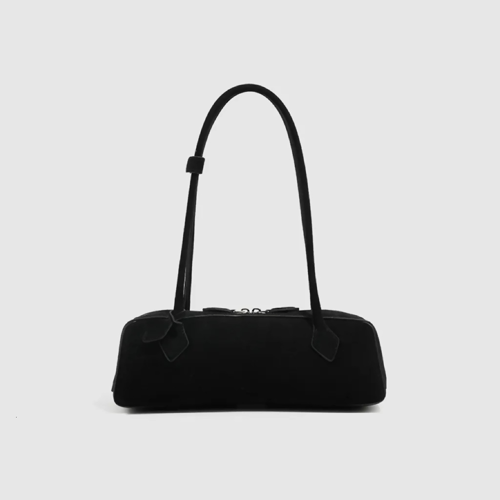 High End Armpit Bag New Retro Fashion Leopard Print Casual Handbag Single Shoulder Commuting Black Spotted Luxury Bag Designer Free Shipping Sausage D