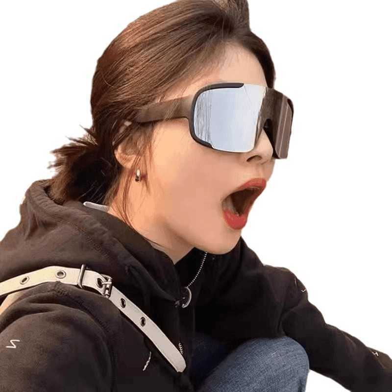 Mountaineering Goggles Uv Protection Sunglasses Outdoor Hiking Sunglasses Men Road Bike Riding Windproof Sandproof Snow Mountain Climbing H251015