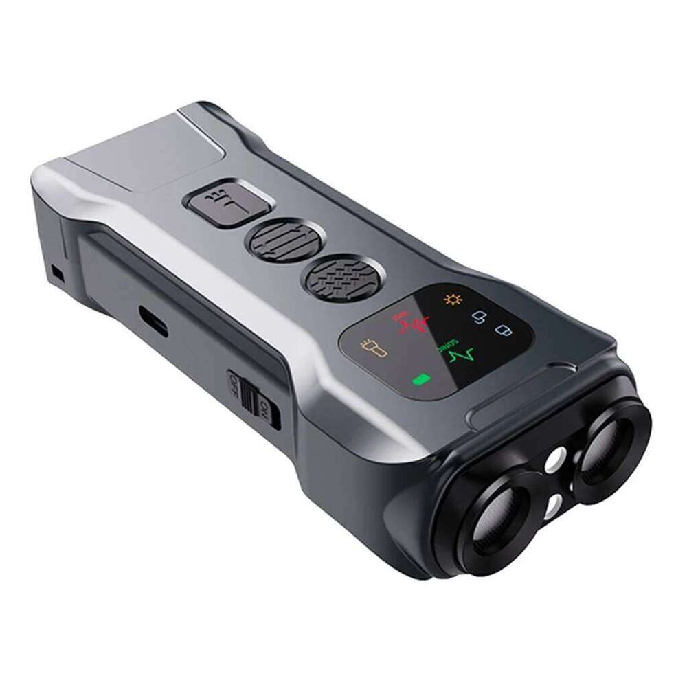 Ultrasonic Dog Bark Preventive Device Pet Training Tool Stops Unwanted Behavior Long ranges Control for Home or Outdoors