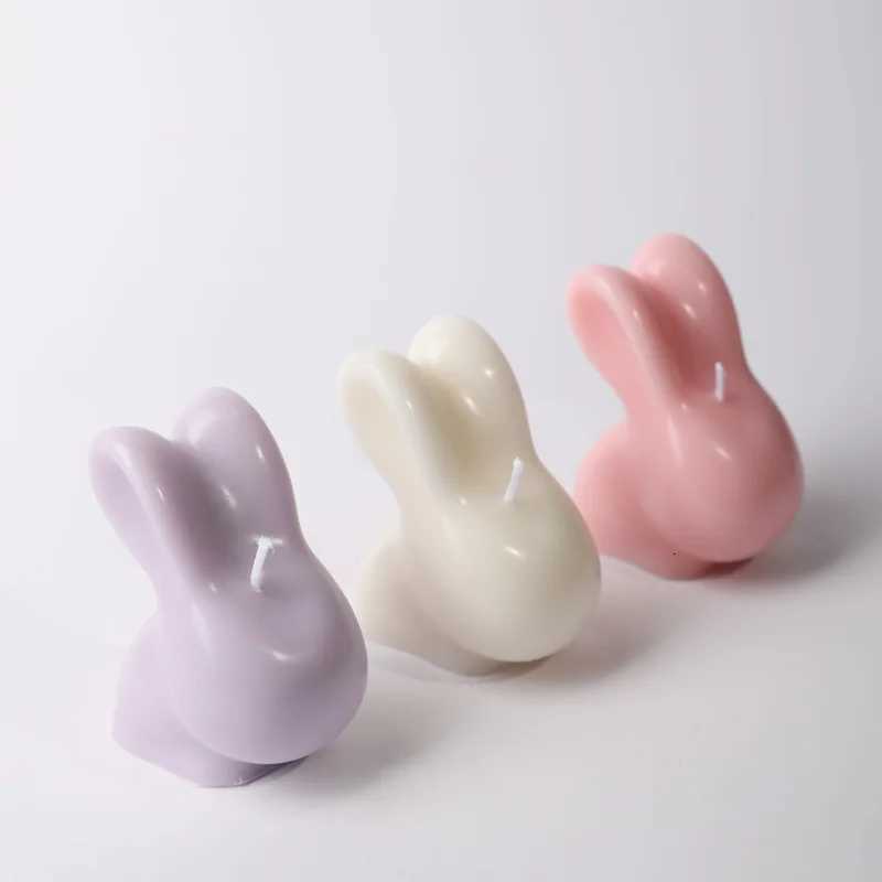 Aromatherapy Candle Rabbit Ornament Creative Low Temperature Drop Wax Desktop Decoration Birthday Gift C251015