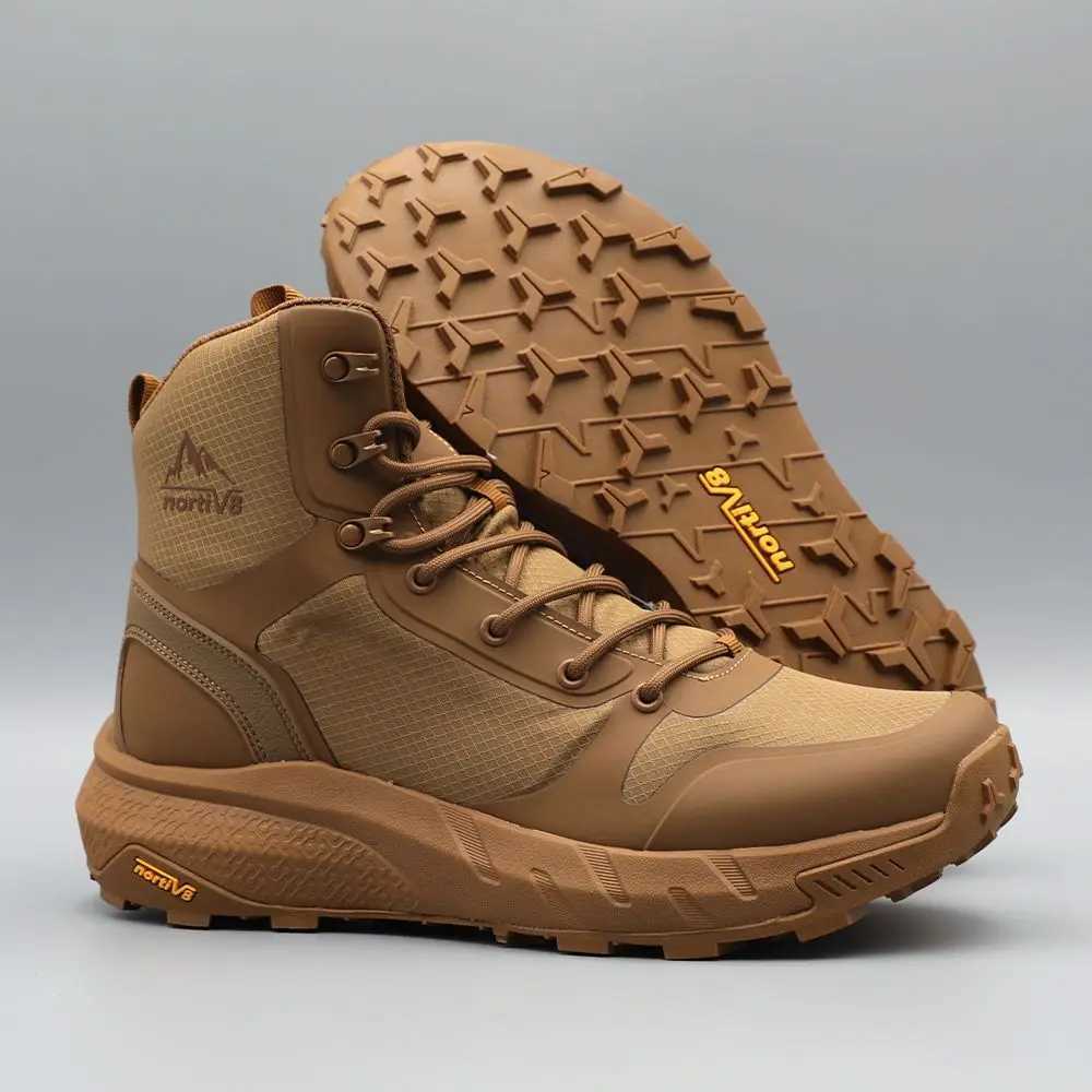 Fashion waterproof hiking shoes Outdoor hightop tactical military boots Antislip mens sneakers Walking shoes Mens Wome Y251015