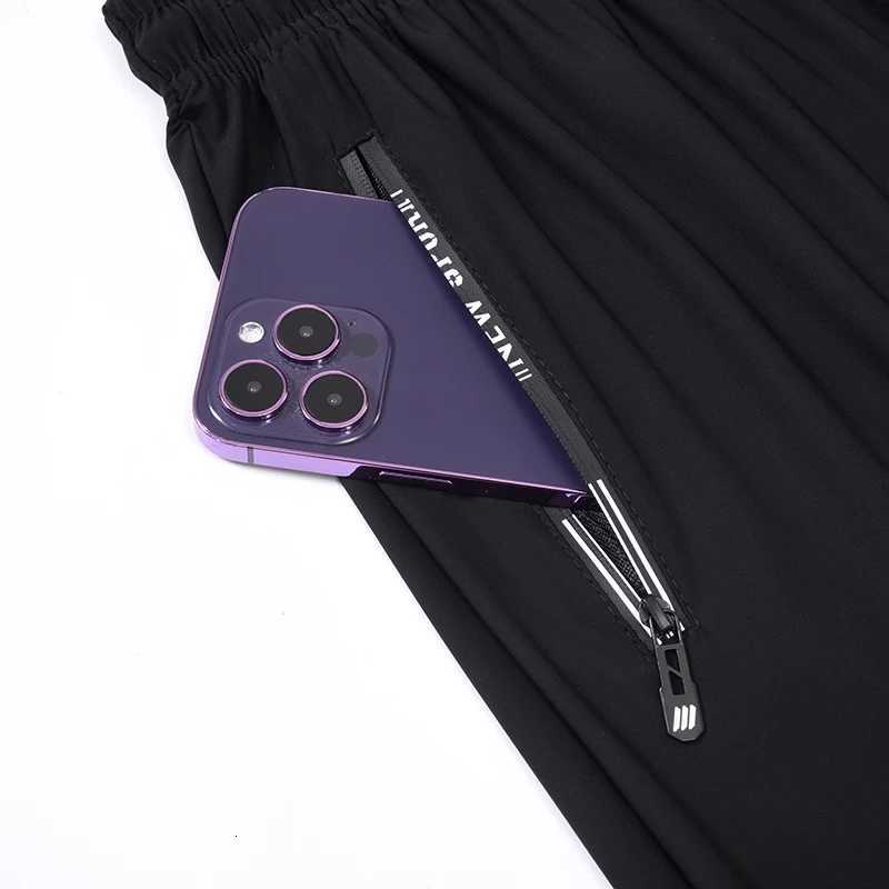 Summer Shorts Gym Fitness Men Plus Size Casual Shorts 6XL 7XL 8XL Big Size Shorts Men Ice Silk Stretchy Beach Shorts BreathableT251015