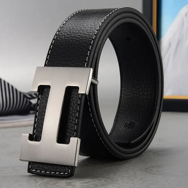 Designer Belt Fashion Mens Belt Business Luxury Belt For Men Women Color Gold And Silver Glossy Buckle 3.8cm Waistband With Box