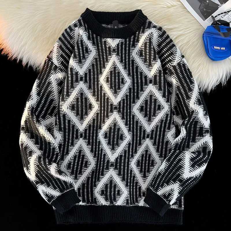 Mens Windproof and Warm Home Leisure Pullover Sweater Outdoor Highquality Leisure Trend Versatile Home Clothing J251015