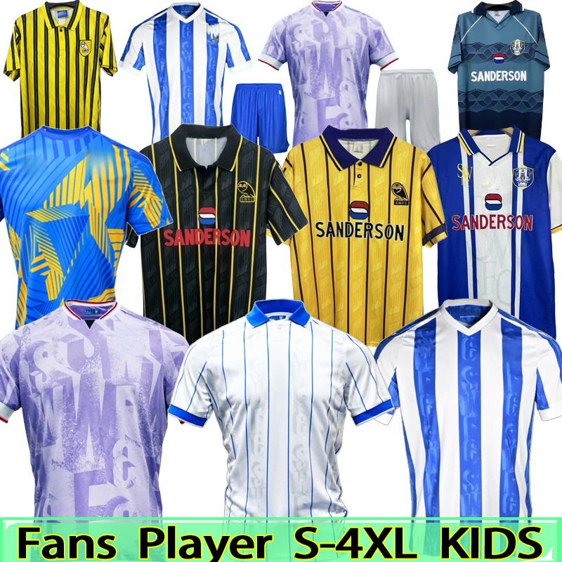 25 26 Sheffields Wednesdays soccer jerseys 2025 Will Vaulks Callum Paterson Michael Smith Tyreeq Bakinson Mallik Wilks football shirts 92 93 94 95 97 98 99 3XL 4XL
