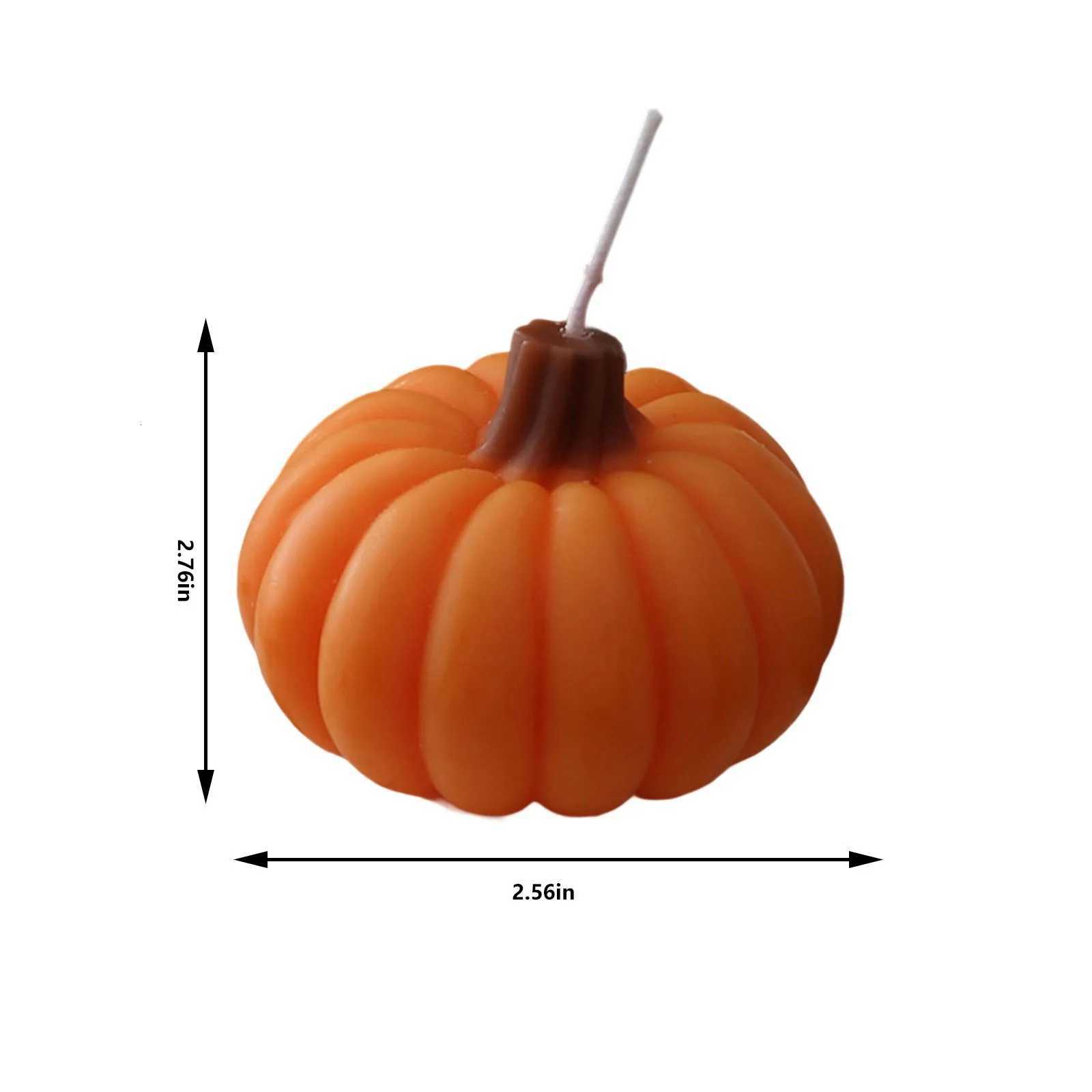 New Halloween Aromatherapy Candle Creative Pumpkin Shape Home Desktop Decoration Ornaments Holiday Birthday Gift Souvenir C251015