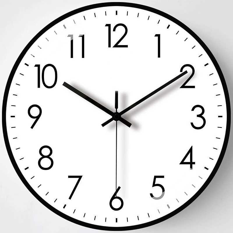 Wall Clock 8 Inch Silent NonTicking Wall Clocks Battery Operated Decorative for Home Kitchen Office Bedroom Bathroom Niditon C251015